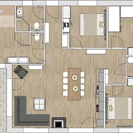 Prázdninový dům Buedlfarm - Wohlfuehlhuette *